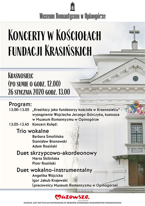 opinogóra koncerty|MUZEUM ROMANTYZMU W OPINOGÓRZE